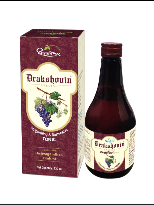 Drakshovin Special Ayurvedic tonic for digestion, appetite and energy boost
